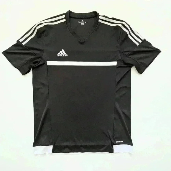 Adidas Men's Climacool Sample Black Soccer Jersey Shirt Size M - Picture 2 of 7